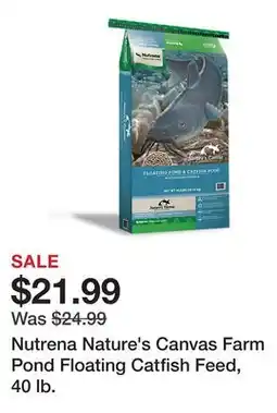 Tractor Supply Company Nutrena Nature's Canvas Farm Pond Floating Catfish Feed, 40 lb offer