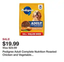 Tractor Supply Company Pedigree Adult Complete Nutrition Roasted Chicken and Vegetable Recipe Dry Dog Food offer