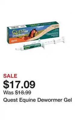Tractor Supply Company Quest Equine Dewormer Gel offer
