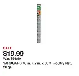 Tractor Supply Company YARDGARD 48 in. x 2 in. x 50 ft. Poultry Net, 20 ga offer
