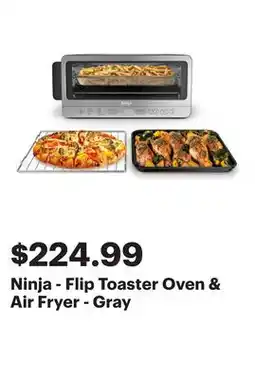 Best Buy Ninja - Flip Toaster Oven & Air Fryer - Gray offer
