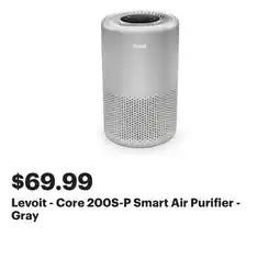Best Buy Levoit - Core 200S-P Smart Air Purifier - Gray offer