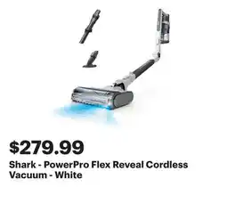 Best Buy Shark - PowerPro Flex Reveal Cordless Vacuum - White offer