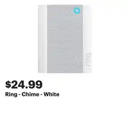 Best Buy Ring - Chime - White offer