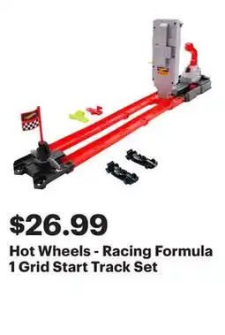 Best Buy Hot Wheels - Racing Formula 1 Grid Start Track Set offer