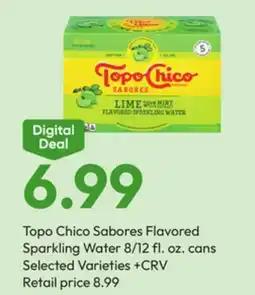 Stater Bros Topo Chico Sabores Flavored Sparkling Water offer