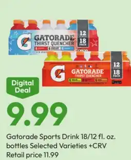 Stater Bros Gatorade Sports Drink offer