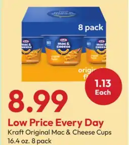 Stater Bros Kraft Original Mac & Cheese Cups offer