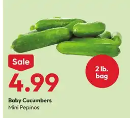 Stater Bros Baby Cucumbers offer