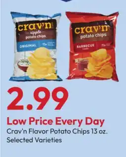 Stater Bros Crav'n Flavor Potato Chips offer