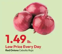 Stater Bros Red Onions offer