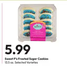 Stater Bros Sweet P's Frosted Sugar Cookies offer