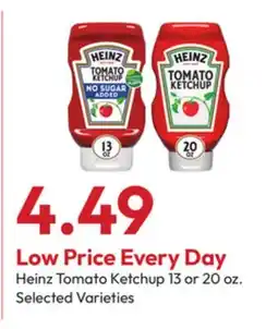 Stater Bros Heinz Tomato Ketchup offer