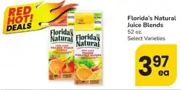 Albertsons Florida's Natural Juice Blends offer