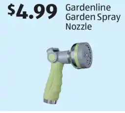 Aldi Gardenline Garden Spray Nozzle offer