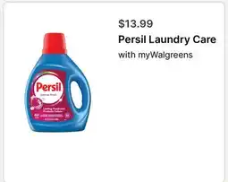 Walgreens Persil Laundry Care offer