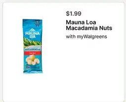 Walgreens Mauna Loa Macadamia Nuts offer