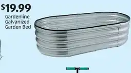 Aldi Gardenline Galvanized Garden Bed offer