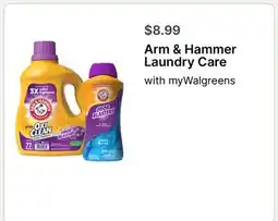 Walgreens Arm & Hammer Laundry Care offer