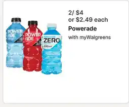 Walgreens Powerade offer