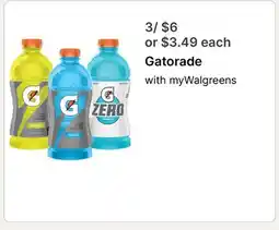 Walgreens Gatorade offer