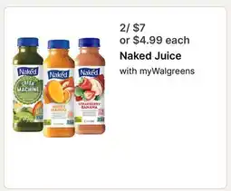 Walgreens Naked Juice offer