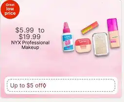 Walgreens NYX Professional Makeup offer