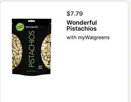 Walgreens Wonderful Pistachios offer
