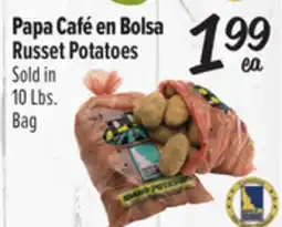 El Super Russet Potatoes offer
