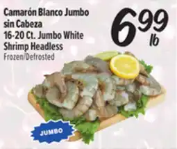 El Super 16-20Ct. Jumbo White Shrimp Headless offer