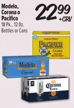 El Super Modelo, Corona o Pacifico offer