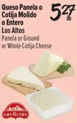 El Super Panela or Ground or Whole Cotija Cheese offer