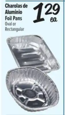 El Super Foil Pans Oval or Rectangular offer