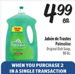 El Super Palmolive Original Dish Soap offer