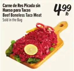 El Super Beef Boneless Taco Meat offer