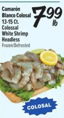 El Super 13-15 Ct. Colossal White Shrimp Headless offer