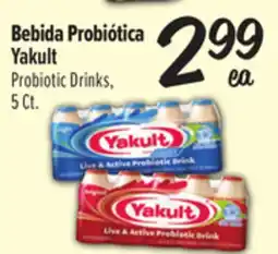 El Super Probiotic Drinks offer