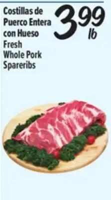 El Super Fresh Whole Pork Spareribs offer