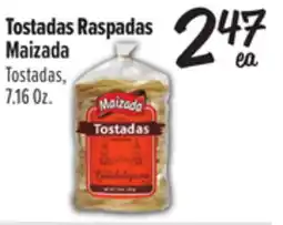 El Super Maizada Tostadas offer