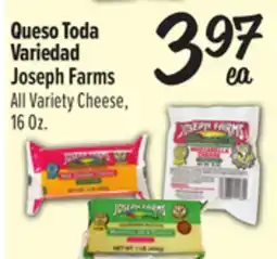 El Super Joseph Farms All Variety Cheese offer
