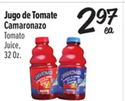 El Super Camaronazo Tomato Juice offer