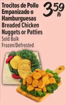 El Super Breaded Chicken Nuggets or Patties offer