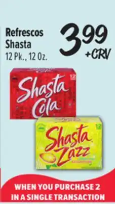 El Super Refrescos Shasta offer