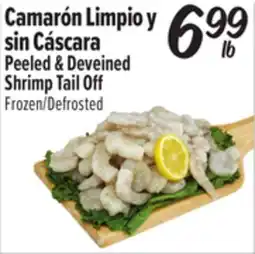 El Super Peeled & Deveined Shrimp Tail Off offer
