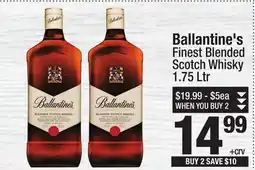 Super King Markets Ballantine's Finest Blended Scotch Whisky offer
