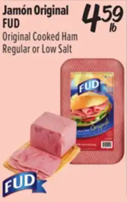 El Super FUD Original Cooked Ham Regular or Low Salt offer