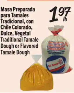 El Super Traditional Tamale Dough or Flavored Tamale Dough offer
