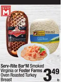 Super King Markets Rite Bar'M Smoked Virginia or Foster Farms Oven Roasted Turkey Breast offer