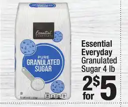 Super King Markets Essential Everyday Granulated Sugar offer