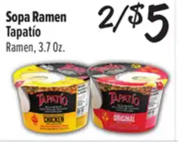 El Super Tapatío Ramen offer